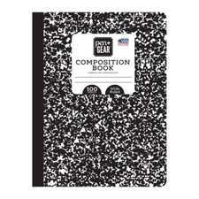 Pen  Gear 100 Sheets Wide Ruled Composition Books, 9.75  x 7.5  , 2 Counts