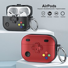 For Apple AirPods 4th 3rd 2nd Gen/Pro 2 Shockproof Military Hard PC Lock Case