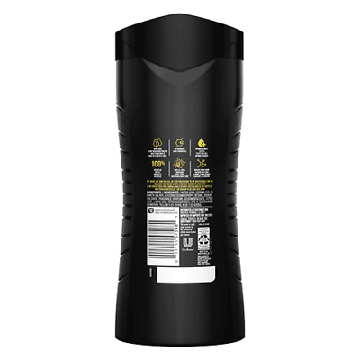 3x Bottles AXE Black 3in1 Frozen Pear & Cedarwood Hair & Body Wash
