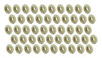 Allstar Professionelle 5/16 24 Lh Stahl Jam Nuts 50Er Pack