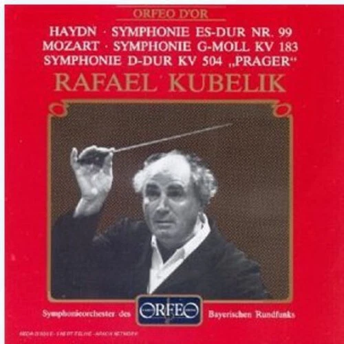HAYDN / MOZART / KUBELIK / BRSO - SYMPHONY 99 / SYMPHONY 183 NEW CD - Picture 1 of 1