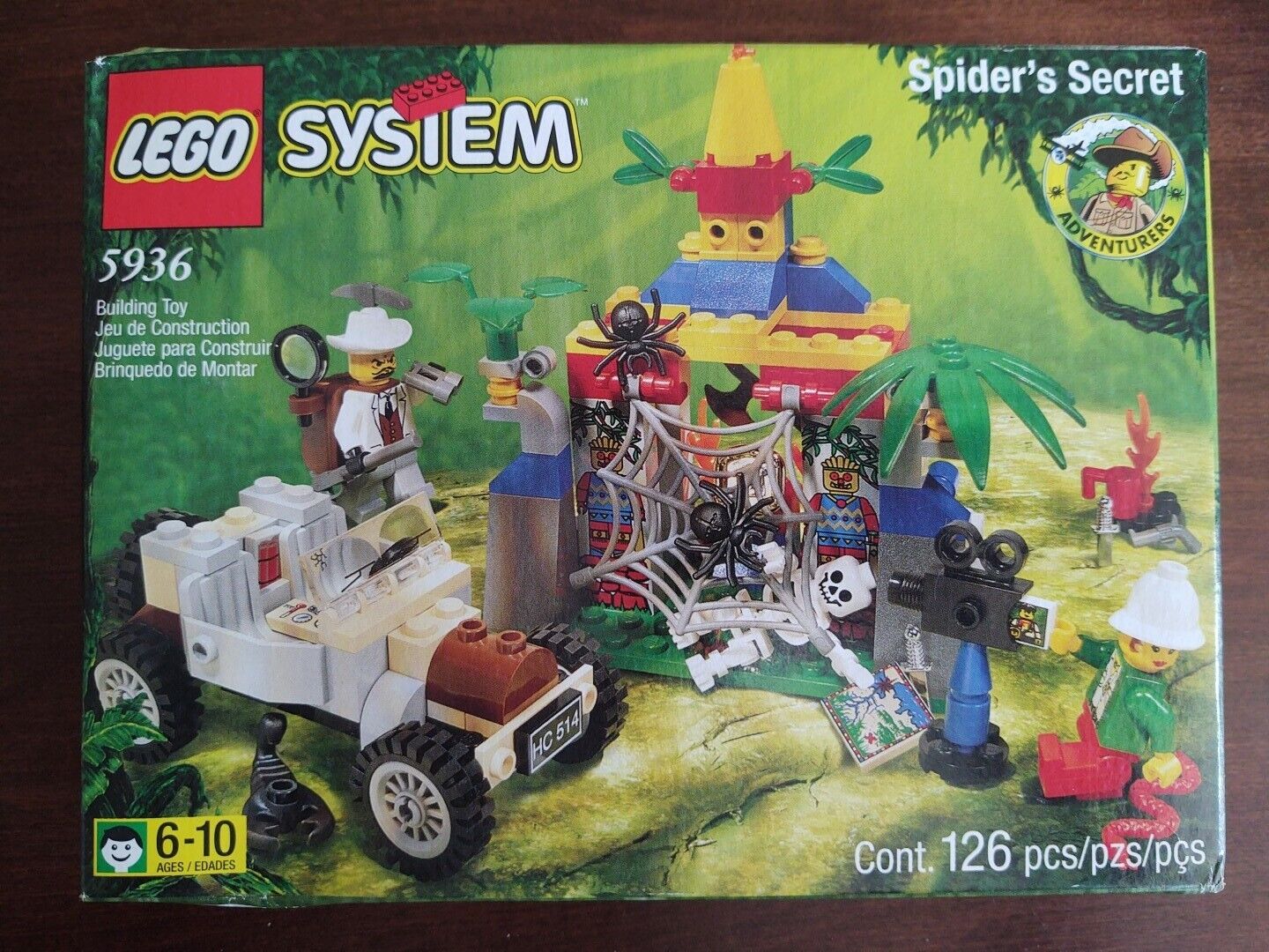 LEGO Adventurers: Spider's Secret (5936), new in box