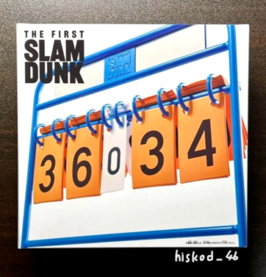The First Slam Dunk Scoreboard Style Perpetual Calendar Movie