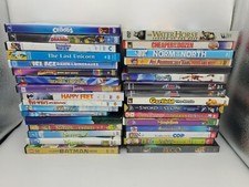 Childrens Dvd Lot Of 33 Kids Movies, Animated