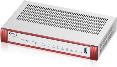 Zyxel USG FLEX 100H   Next Gen Firewall & Security Gateway   Top Zustand   Reset