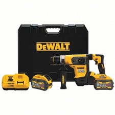 DEWALT DCH416X2 Cordless Rotary Hammer: D-Handle, 60 V, 1"max