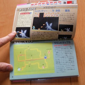 Strategy book Famicom Dragon Buster winning strategy first edition Family Comput