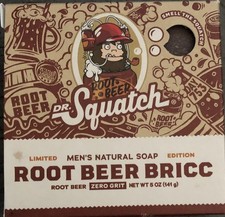 Dr. Squatch Limited Edition Bar Soap Root Beer Bricc Zero Grit 5oz Made In USA