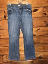 Vintage Y2K Tommy Hilfiger Jeans Boot Cut Straight Womens Sz 8 Denim 32x28