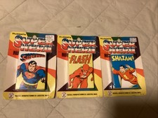 Russell's Super Hero DC Comics Inc 1977 Playing Card Game SET OF 3 SUPER HEROES