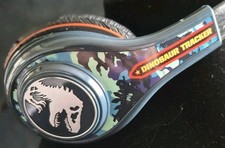 Kid's DINOSAUR TRACKER Headphones NCDA Model 06G1K1 EXC. Condition Jurassic...