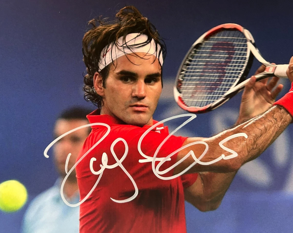 25+ Roger Federer Tennis Original Autographed Items for sale