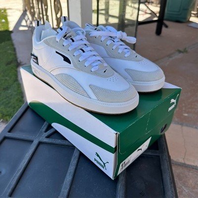 PUMA Oslo Pro OG White Sneakers 374347-01 Men s Size 8