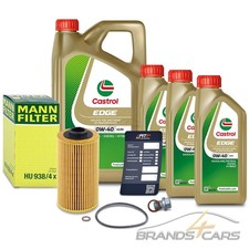 MANN-FILTER �LFILTER+8L CASTROL EDGE 0W-40 A3/B4 F�R BMW 7-ER E32 740 i