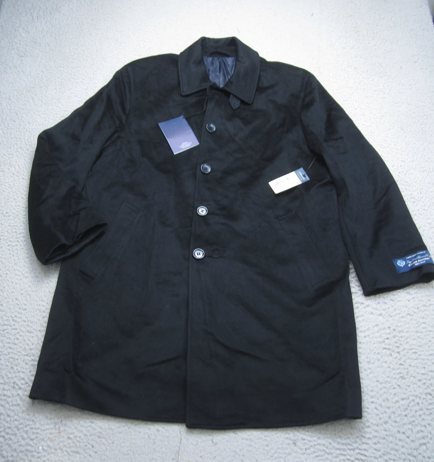 Daniel Cremieux Jacket Mens 40 Black Wool Loro Piana Storm System Coat Preppy
Opens in a new window
