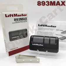 LiftMaster 893MAX 3 Button Visor Remote Control Garage Door Opener
