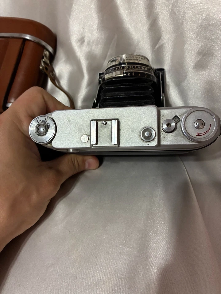 Cámara ISKRA Mediana 6x6 Industar-58 (3,5/75) Lente la URSS 6112778 Foto 3 de 4