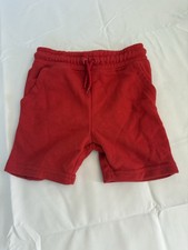 Primark Shorts Kinder 98 Rot Sommer Shorts Baumwolle Kinderhose