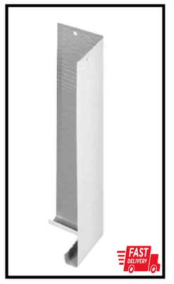 #ad 11.5 In. X 4.5 In. X 0.9 Ft. Woodgrain Aluminum Primed XL Siding Corner Moulding $16.05