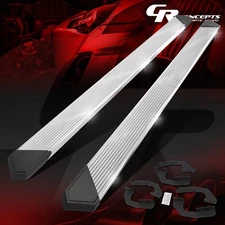 PAIR 6" CHROME RUNNING BOARD STEP BAR FOR 2005-2022 TOYOTA TACOMA DOUBLE CAB