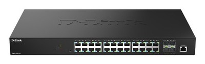 D-Link DMS 1250-28 - Switch - L2+ - Smart - 24 x 10/100/1000/2.5G + 4 x 10 Gigab