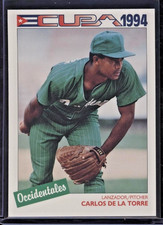 1994 Cuban League #26 Carlos De La Torre LIMITED PRINT