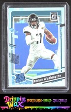 🔥Parker Washington 2023 Donruss Optic Holo #254 SKU3-2🔥