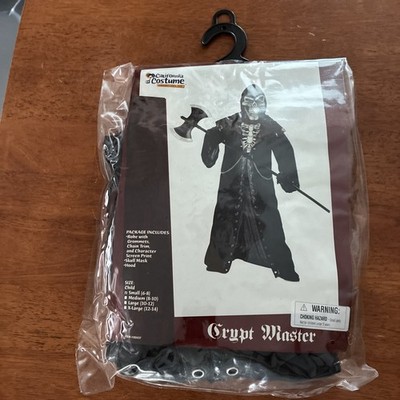 Crypt Master , children s Halloween costume, size S 6-8    NWT