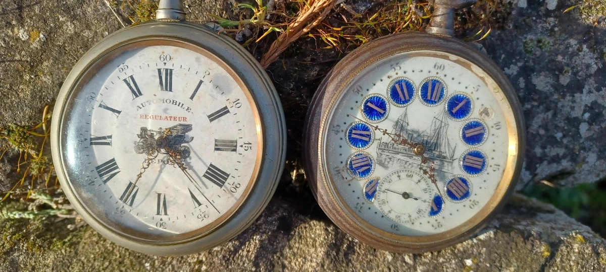 Montre Gousset Ancienne Régulateur Française - Occasion - Sans Marque