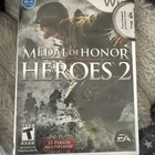 Medal of Honor Heroes 2 (Nintendo Wii) Complete CIB w/ Manual sealed