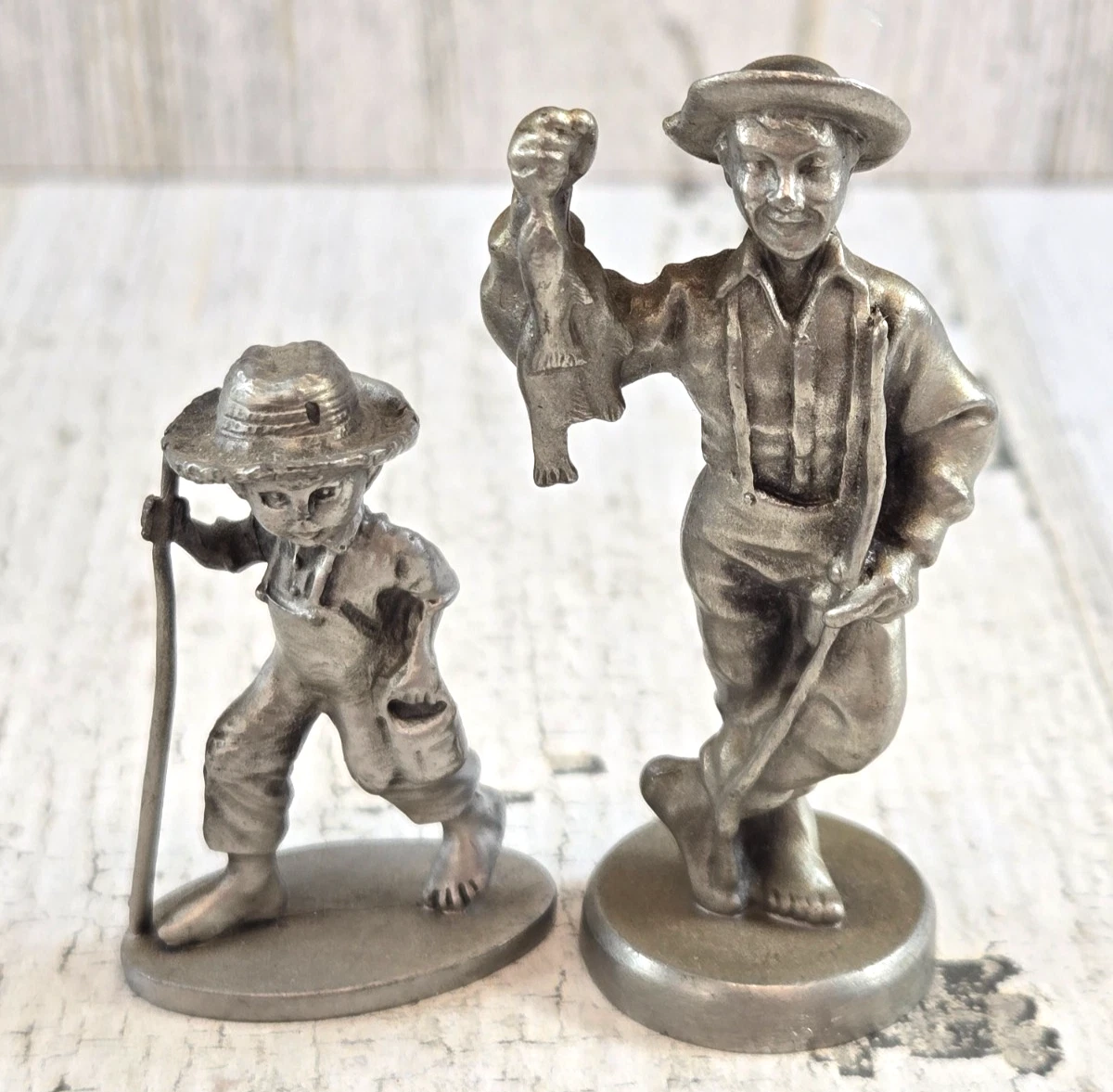 Hudson Pewter Figurines In Collectible Pewter Metalware for sale