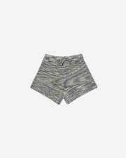 Rylee  Cru Knit Shorts Heathered Slate Size 6-7 Years Bottoms