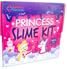 New in Original Box, SENSORY ELEMENTS PRINCESS SLIME KIT FOR GIRLS