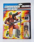 GI JOE COMANDOS EM ACAO COMANDO RAJADA RAMPART FIGURE MOC SEALED BRAZIL ESTRELA