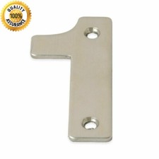 Large Stainless Steel Door Numbers 75mm 3" 150mm 6" Modern House Metal Numerals!