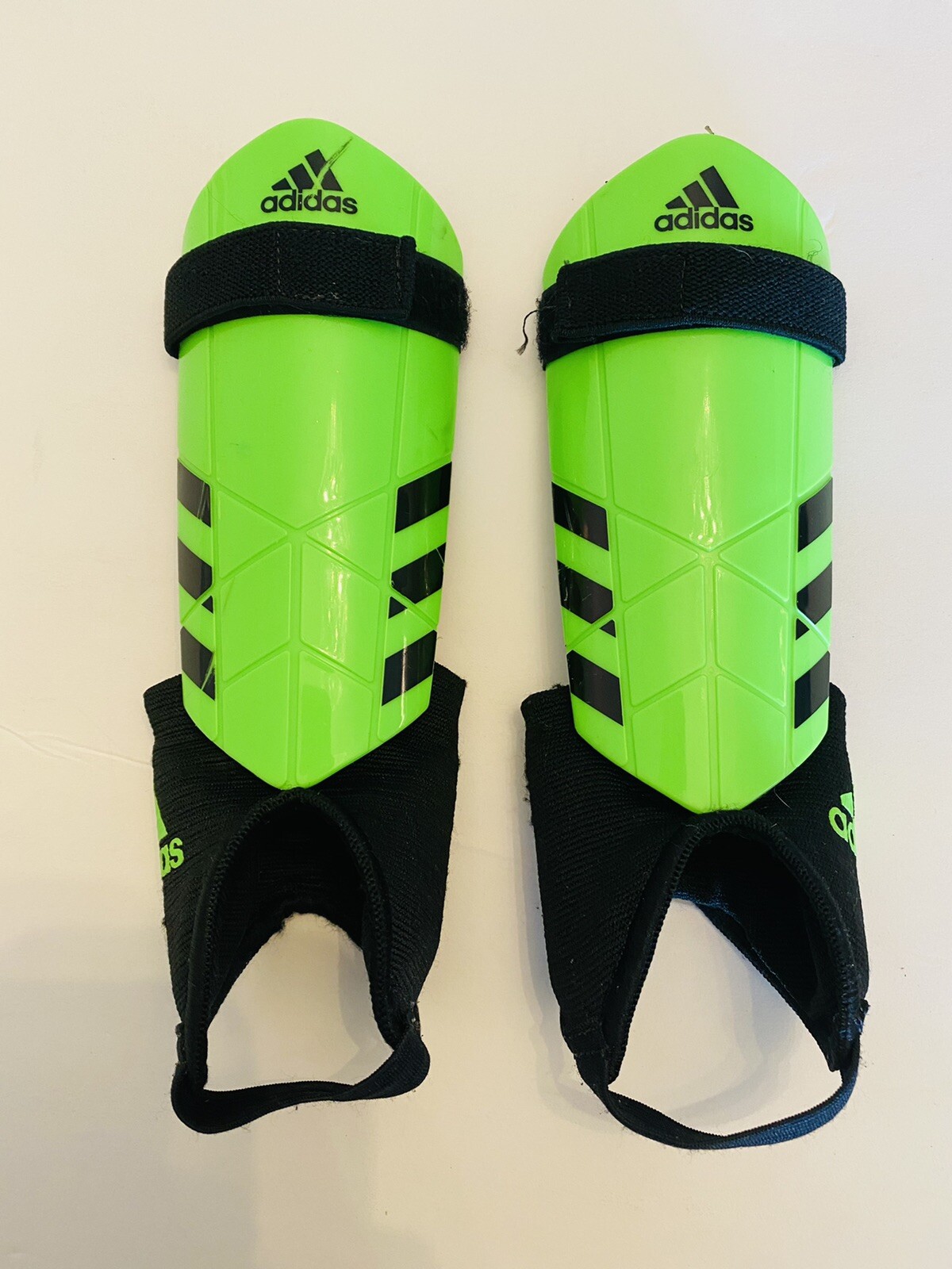 Adidas Soccer Shin Guards Lime Green Size Small 3-5 Years | eBay