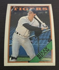 1988 Topps - Billy Bean - Detroit Tigers - #267 - RC