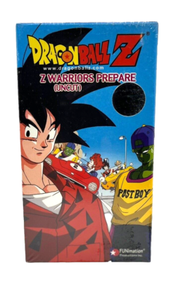 Dragon Ball Z ~ Z Warriors Prepare ~ Uncut VHS Tape ~ New Factory