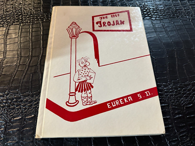 #ad 1957 EUREKA high school yearbook TROJAN SOUTH DAKOTA $24.99