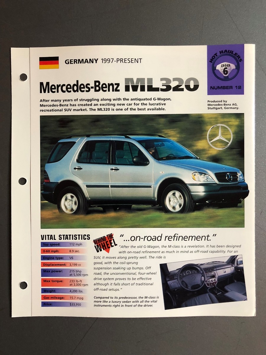 1997 Mercedes-Benz ML 320 IMP 