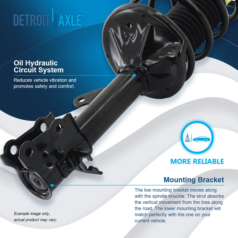 Kit de barra estabilizadora de puntales traseros de 4 piezas para Hyundai Elantra 2001 2002 2003 2004 2005 2006 Foto 3 de 4