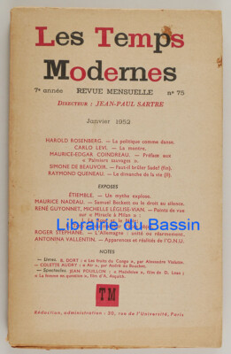 Moderne Zeiten Nr. 75 Kollektiv 1952