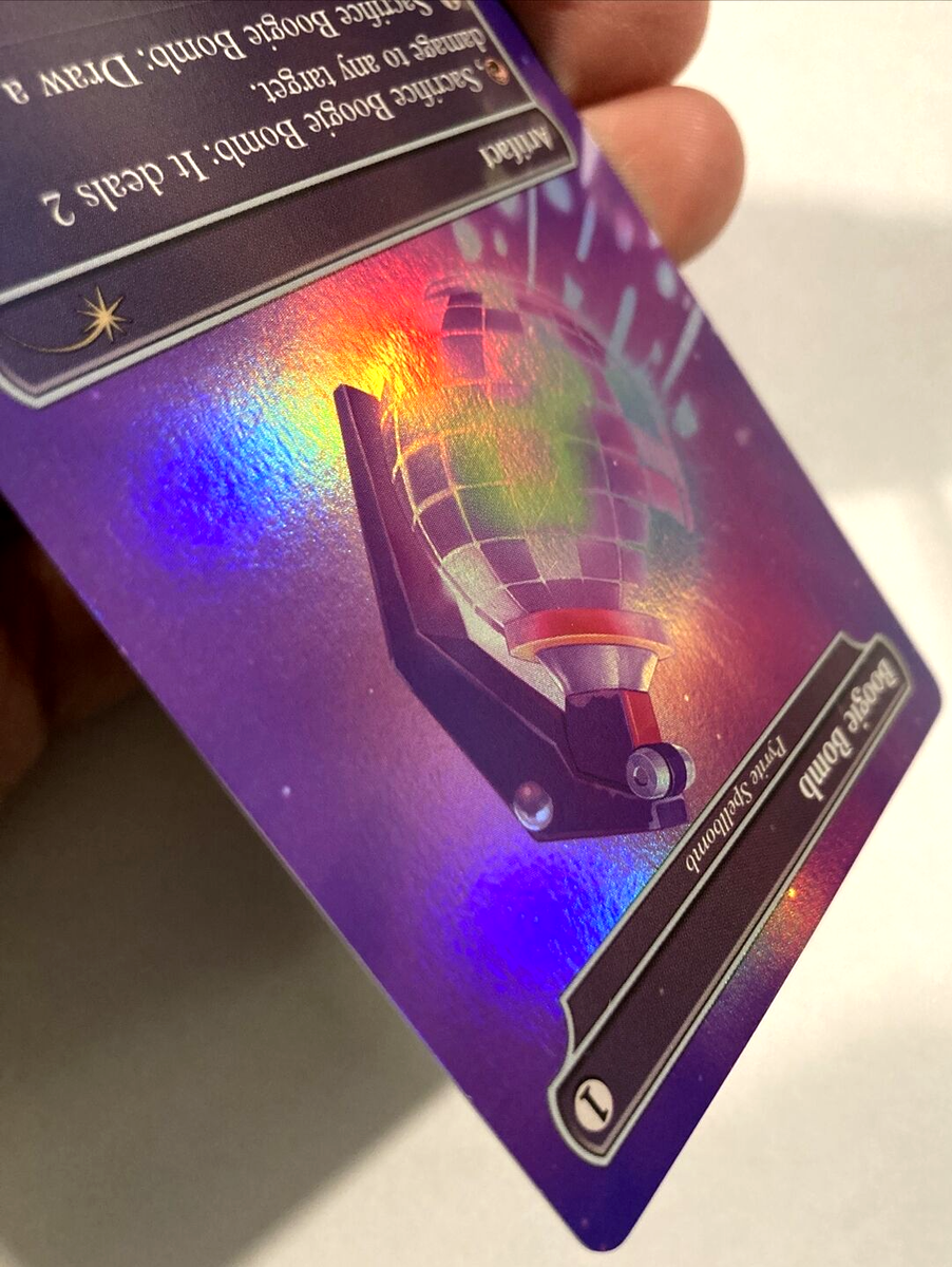 MTG Boogie Bomb - Pyrite Spellbomb *BORDERLESS FOIL* Secret Lair