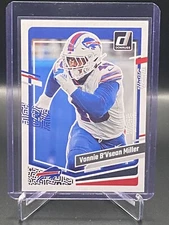 2023 Donruss Football Vonnie Von B’Vsean Miller 36 Full Name Bills NM-MT