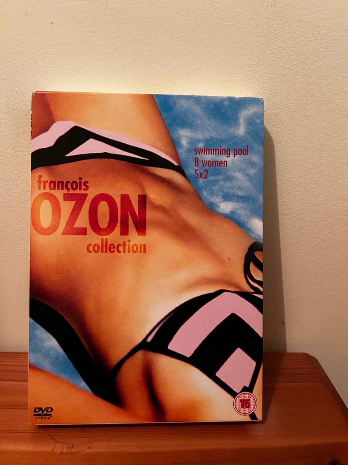 FRANCOIS OZON Collection DVD Set SWIMMING POOL 8 WOMEN 5x2 French Film REGION 2