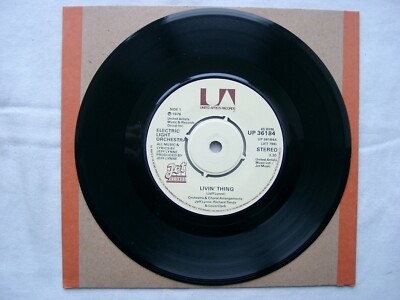 ELECTRIC LIGHT ORCHESTRA - Livin' Thing 7'' - UP 36184 - 1976 UK