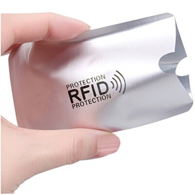 10 Pack RFID Blocking Sleeves Credit Card Protector Passport Card Identity  Theft | eBay