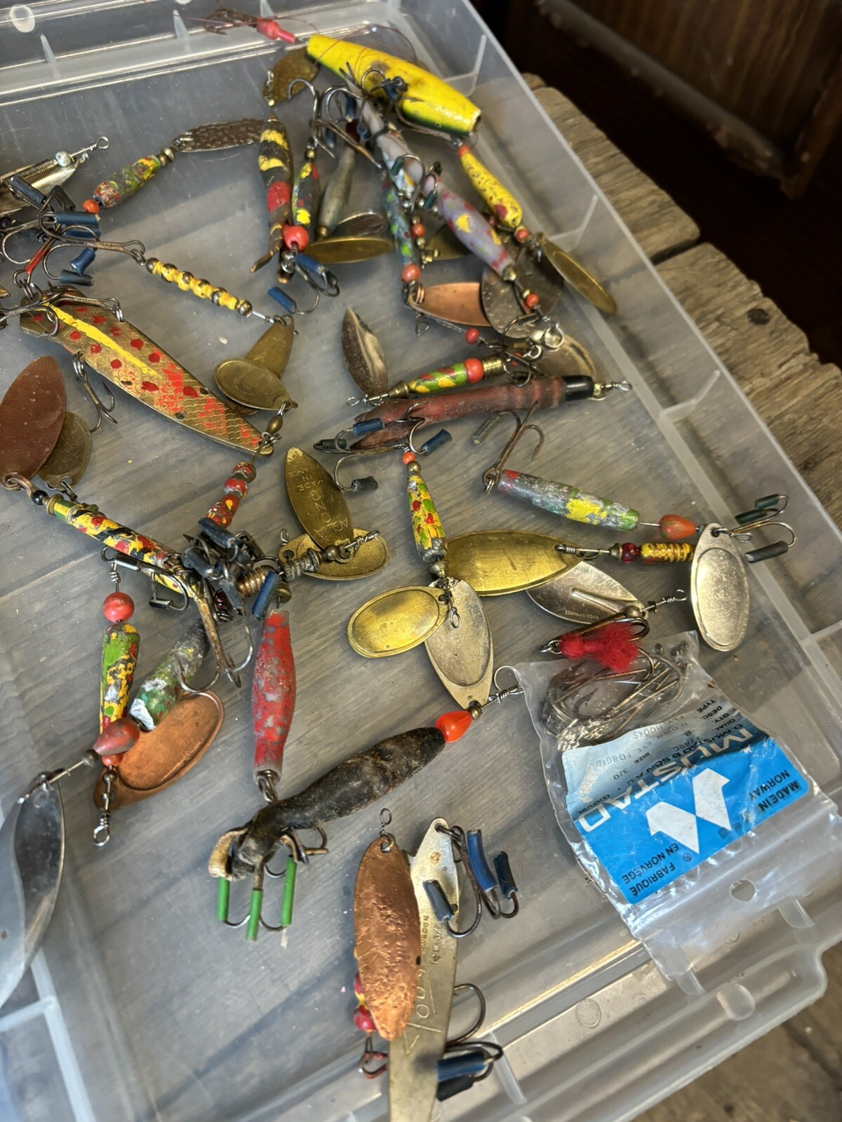 Job Lot Of Fishing Spinners eBay