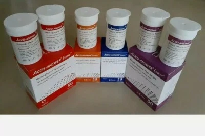 ACCU ANSWER isaw® 150 Teststreifen: Glukose, Hämoglobin, Cholesterin, Harnsäure