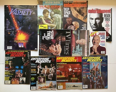 HUGE VINTAGE Star Trek Collection of Printed Items INCLUDING Rare